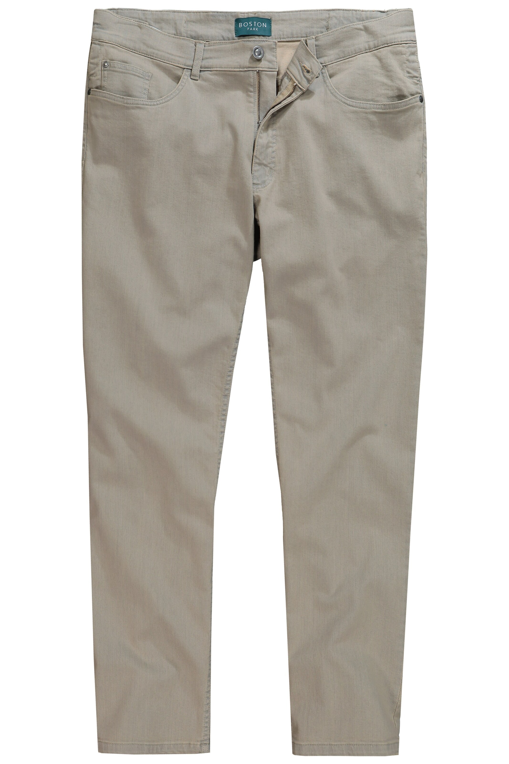 Boston Park Slimfit Jeans in Beige: voorkant