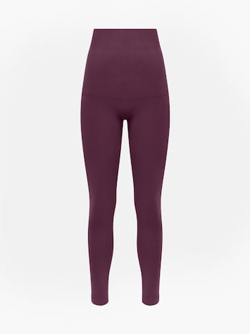 cfab (formerly creamy fabrics) Shapingbyxa 'Seamless Shaping Leggings' i röd: framsida