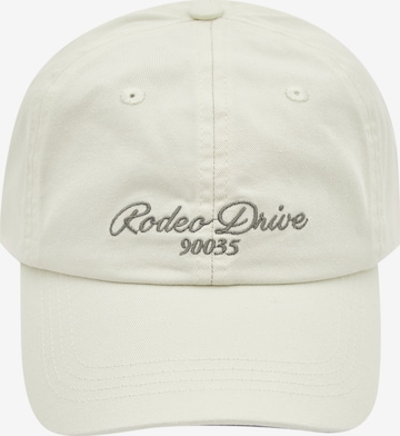 Cappello da baseball di Pull&Bear in beige: frontale