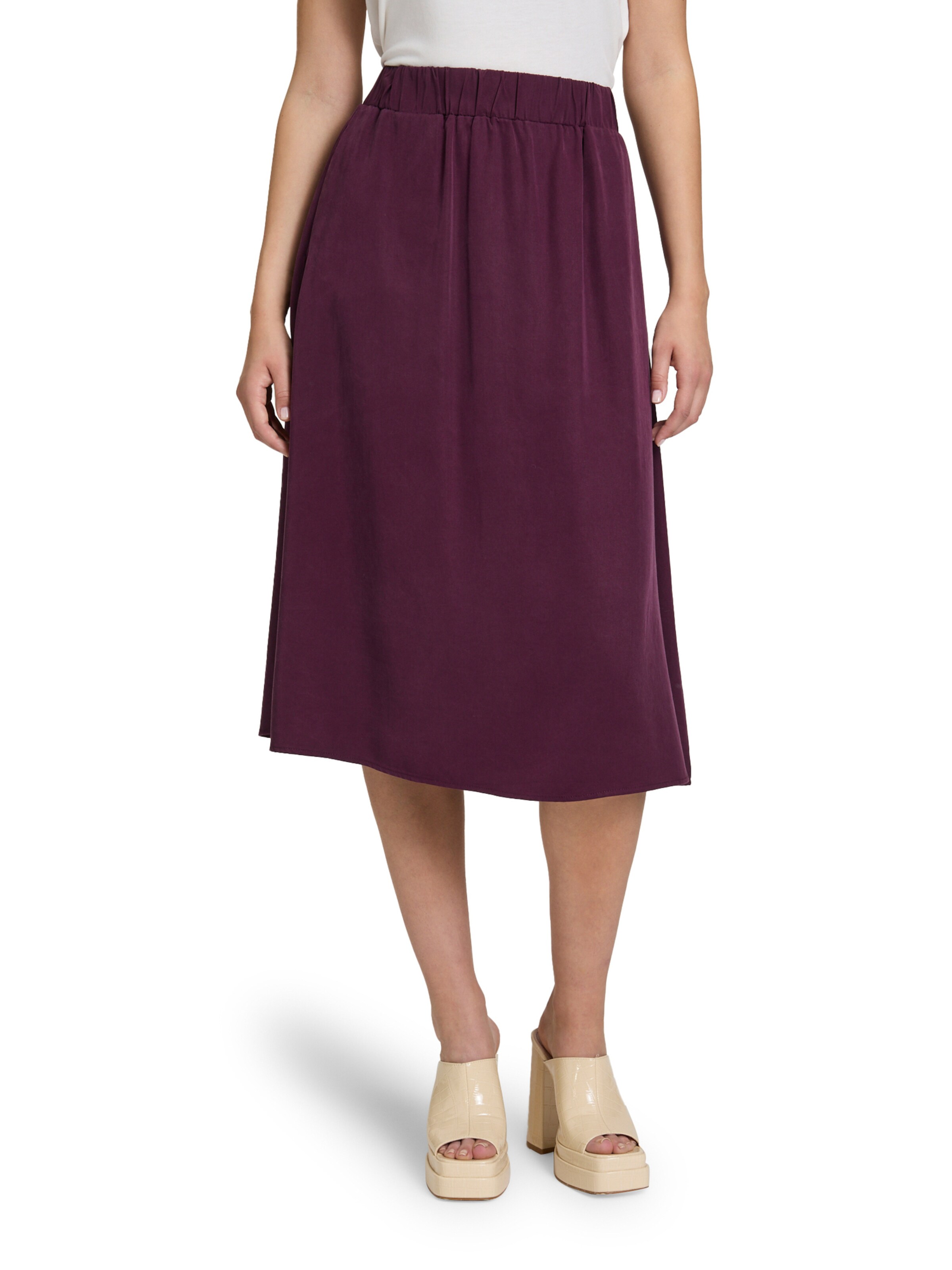 Cartoon Rok in Lila: voorkant