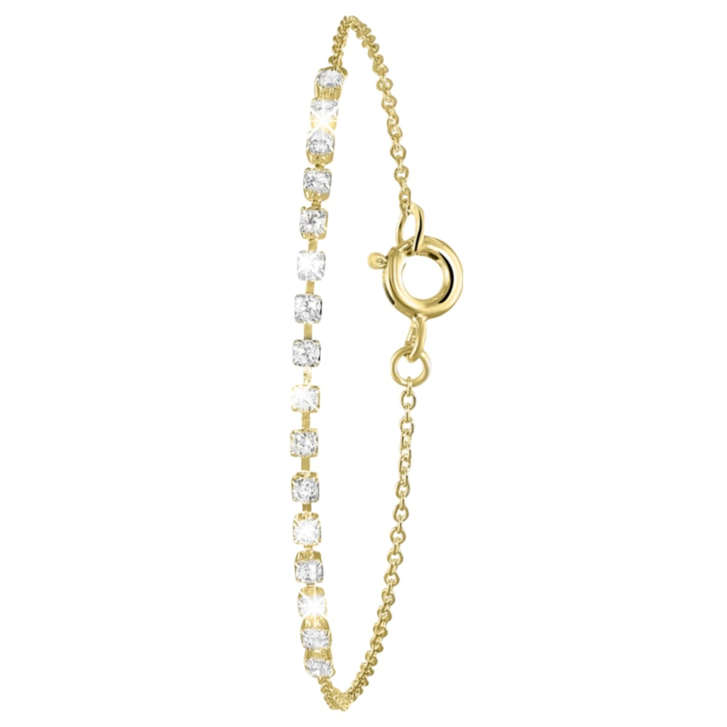 Lucardi Bracelet 'Chic' in Gold: front