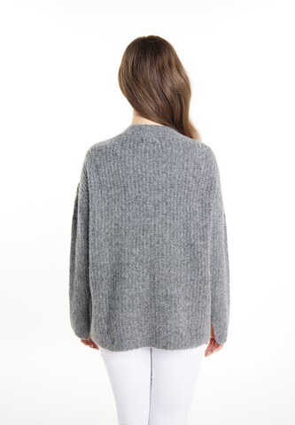 usha WHITE LABEL Knit Cardigan 'Lynnea' in Grey