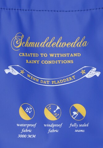Schmuddelwedda Functionele mantel in Blauw