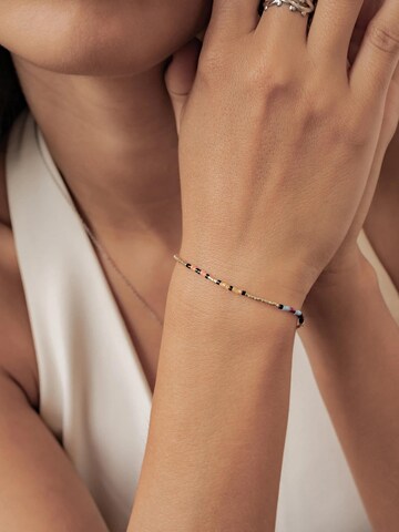 Bracelet 'Vibrant Bead' Hey Happiness en argent