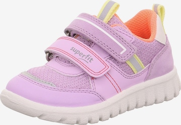 SUPERFIT - Sapatilhas 'Sport7 Mini' em roxo: frente