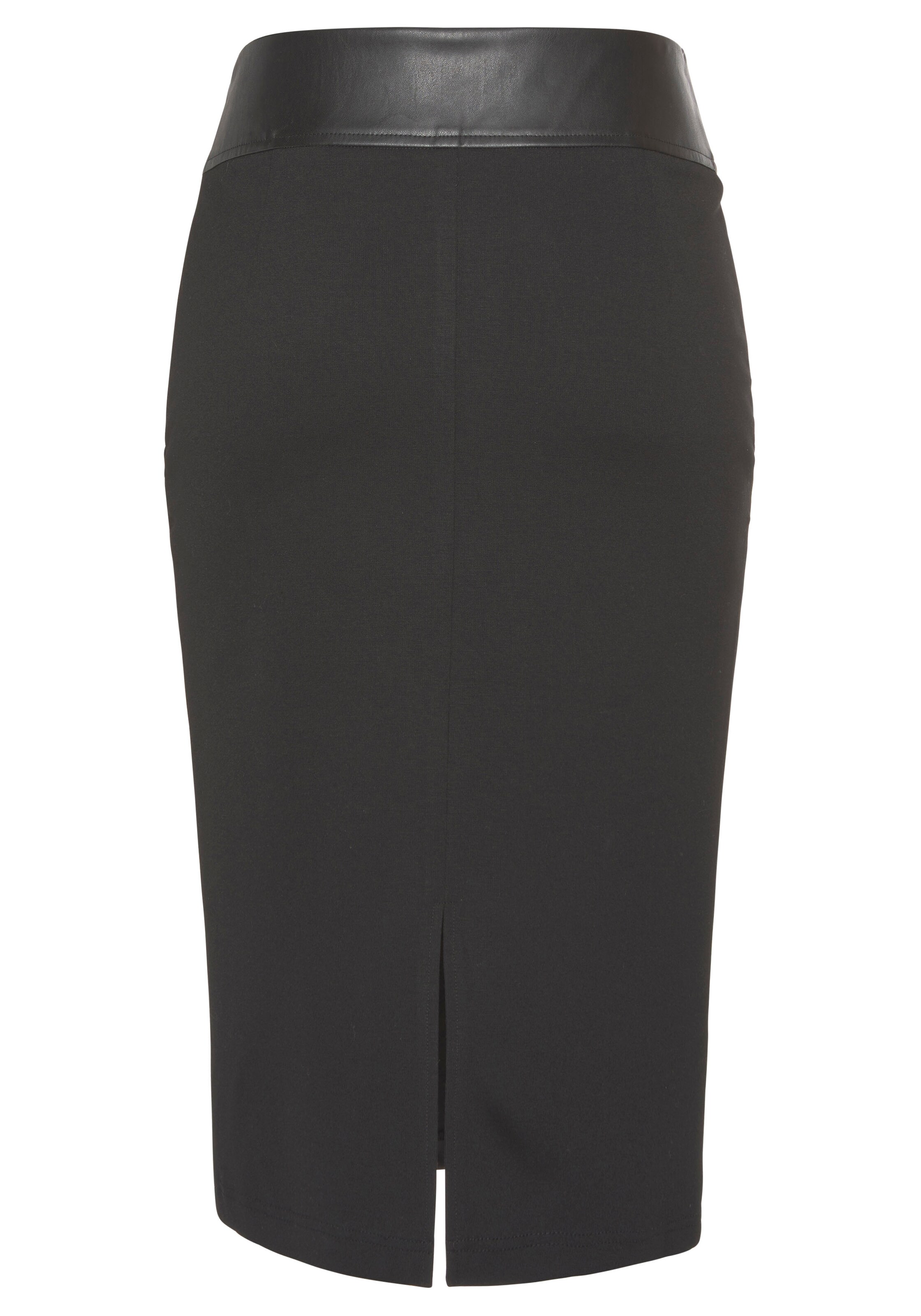 LASCANA Sukňa - Čierna