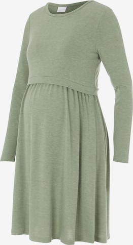 MAMALICIOUS Dress 'Carin June' in Green: front