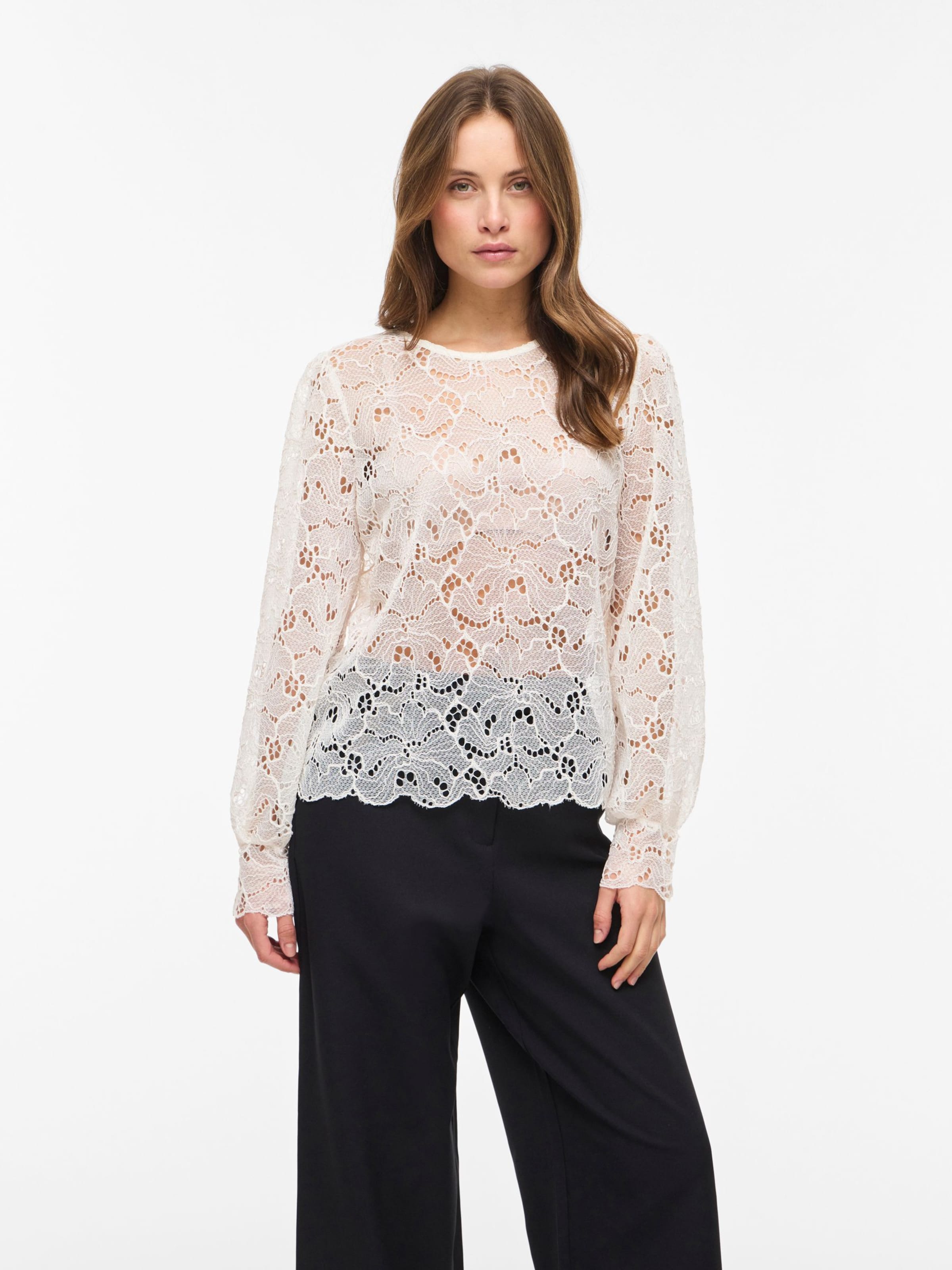 Camicia da donna ' VIRHEA ' di VILA in bianco: frontale