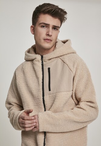 Urban Classics Between-Season Jacket in Beige