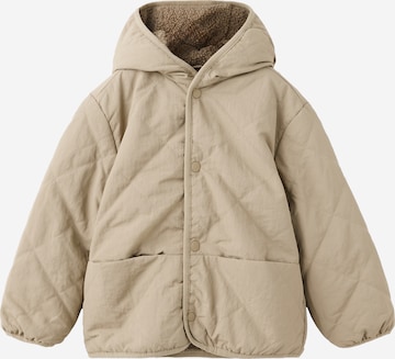 MANGO KIDS Övergångsjacka 'EDU' i beige: framsida