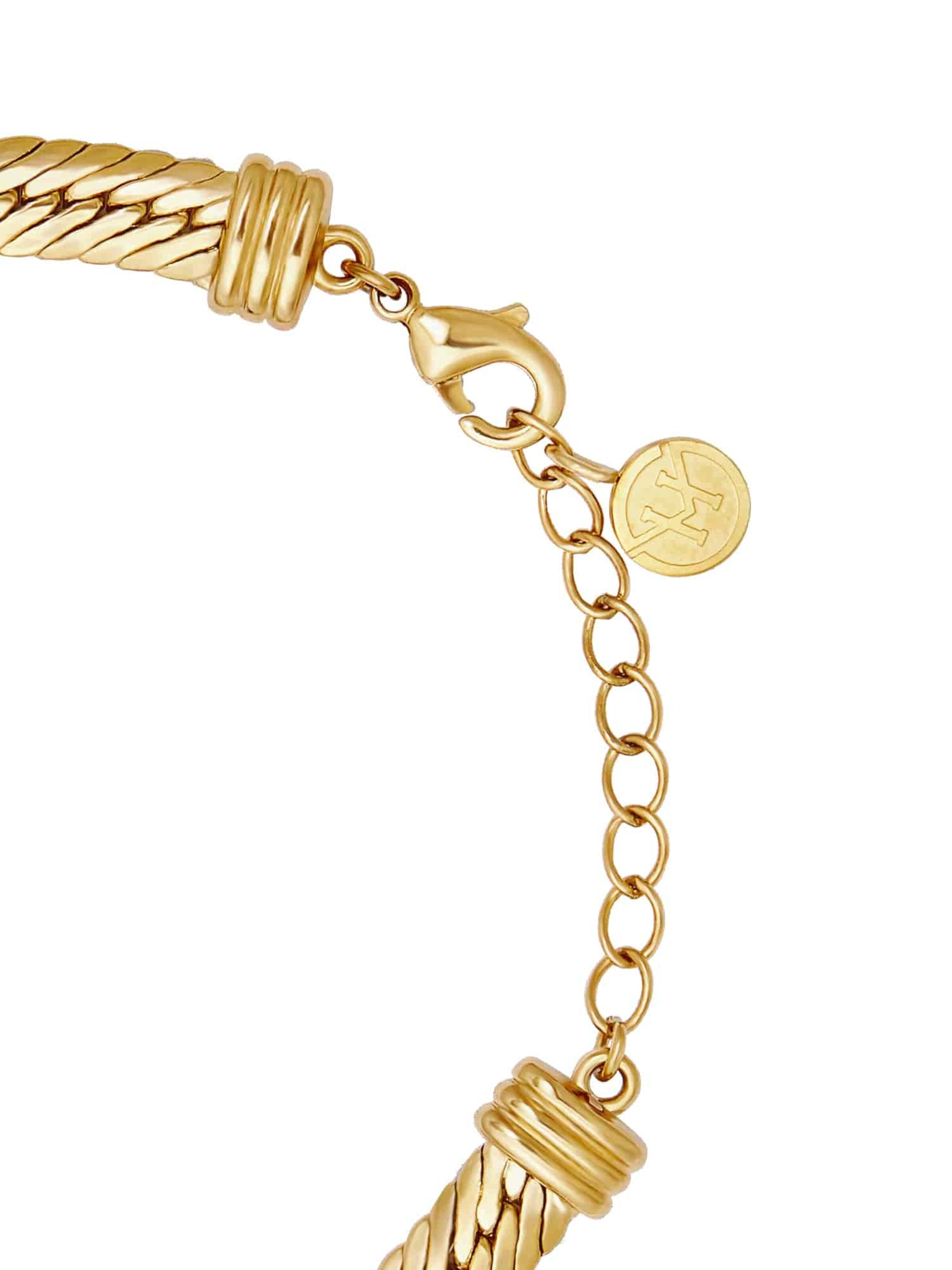 Victoria Hyde - Pulseira ' Lamia ' em ouro