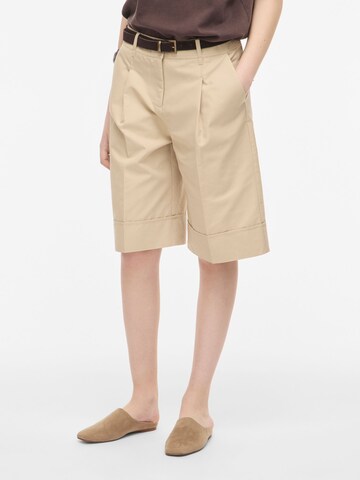 regular Pantaloni con piega frontale di ROUGE EDIT in beige: frontale