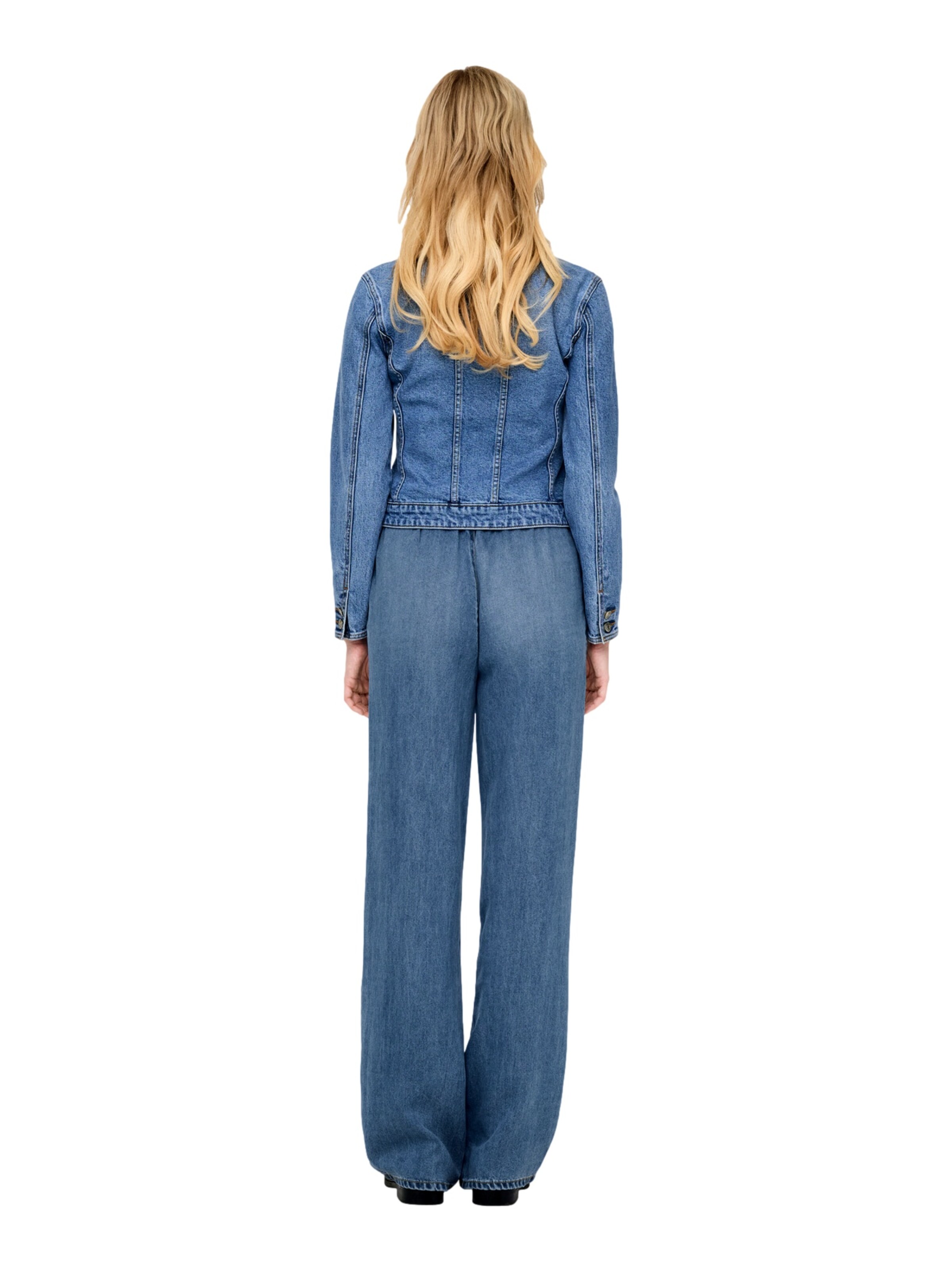 Wide Leg Jean 'ONLGreta' ONLY en bleu