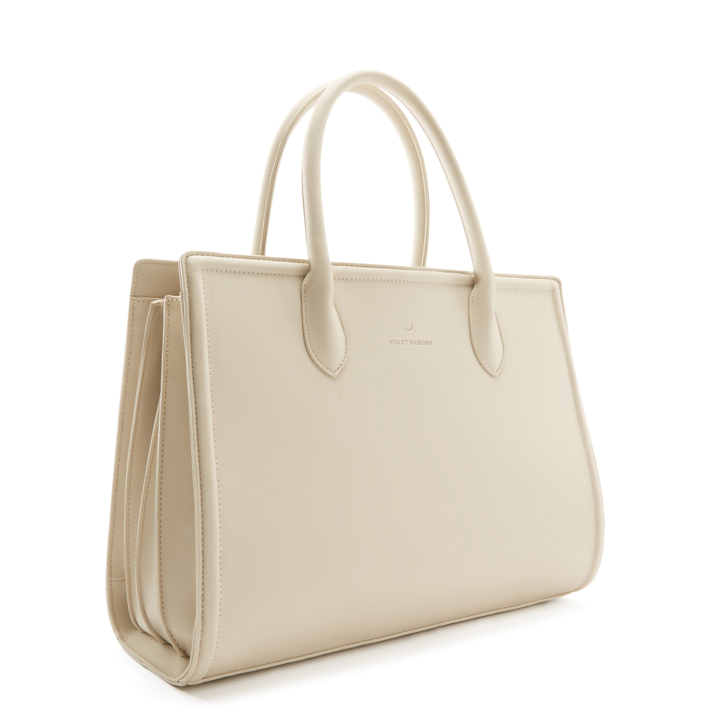 Violet Hamden Shopper in Beige
