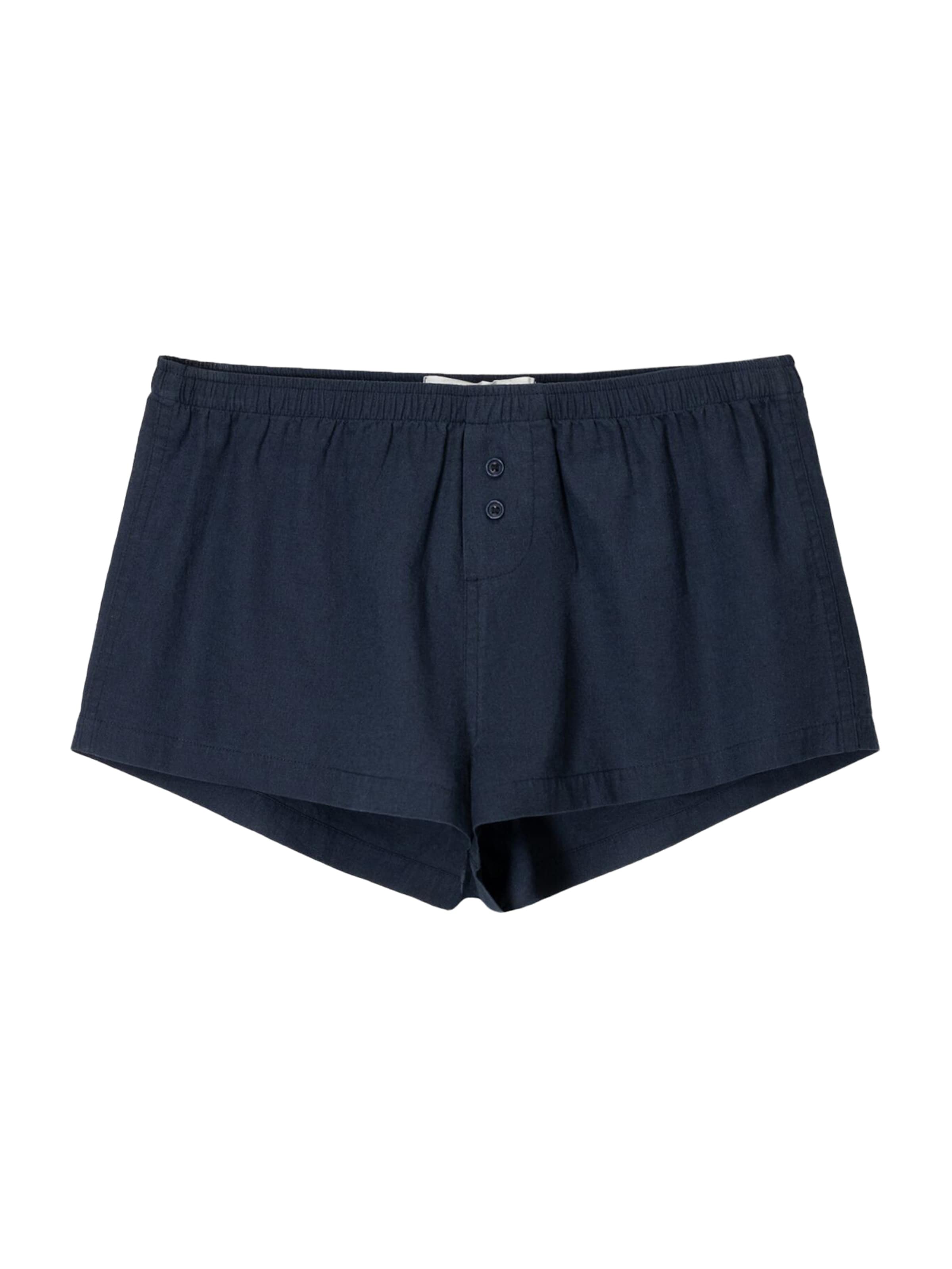 regular Pantaloni di Bershka in blu: frontale