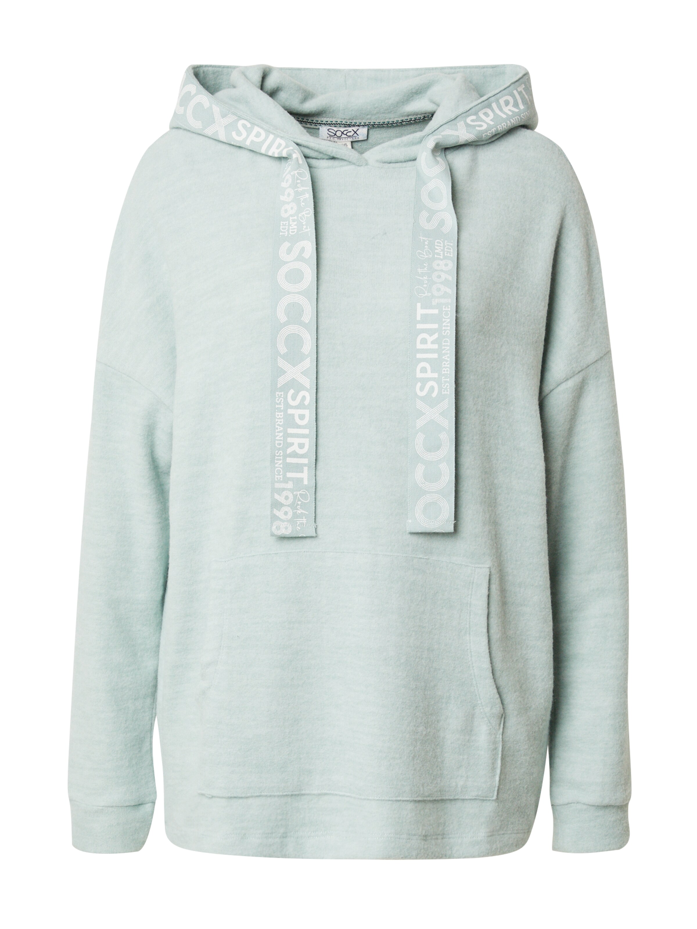 Soccx Pullover 'Rock the Boat' in Grün: Vorderseite