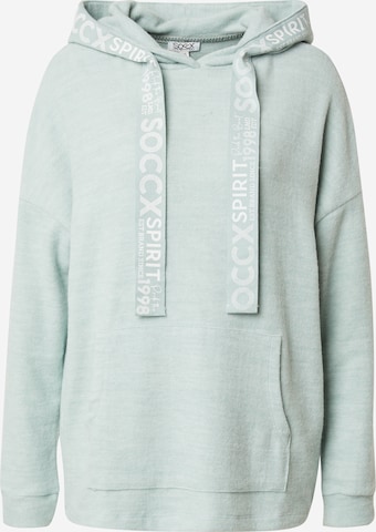 Soccx Sweater 'Rock the Boat' in Green: front