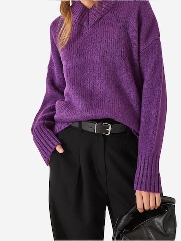 Bianco Lucci Kampsun 'Pullover', värv lilla