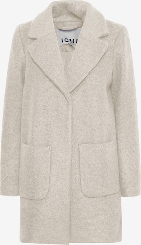 ICHI Between-Seasons Coat 'Stipa' in Beige: front