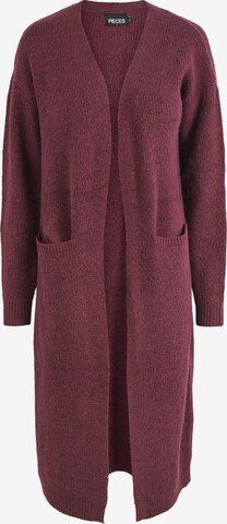 Cardigan 'Jennifer' PIECES en violet : devant