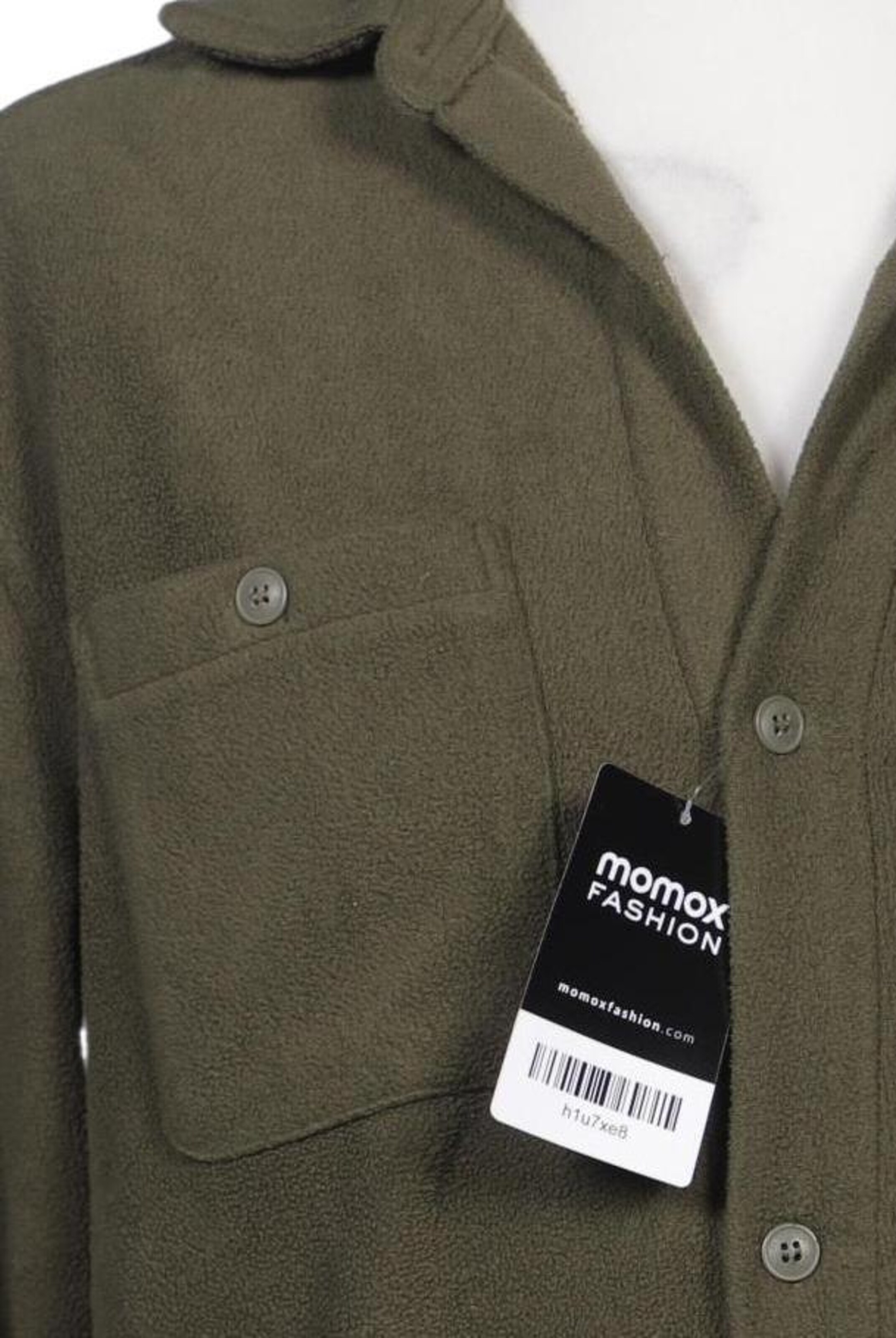 RVCA Button Up Shirt in M in Green