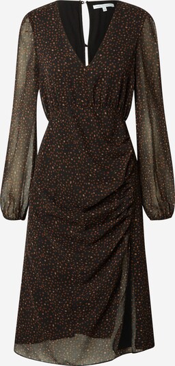 Young Poets Society Kleid 'Felia' in cognac / brokat / cappuccino / dunkelbraun / schwarz, Produktansicht