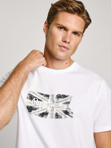 Maglietta di Pepe Jeans in bianco