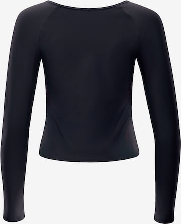juoda Winshape Sportiniai marškinėliai 'AET131LS'
