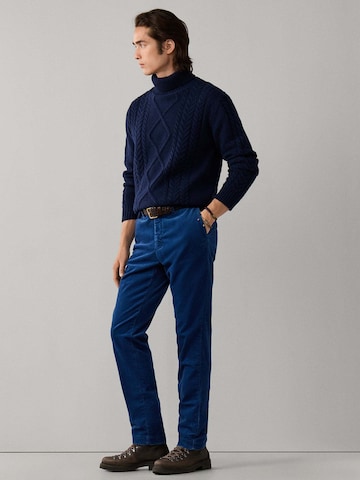 regular Pantaloni chino di Hackett London in blu