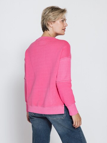 Zhrill Sweatshirt 'ZHOLEA' in Pink