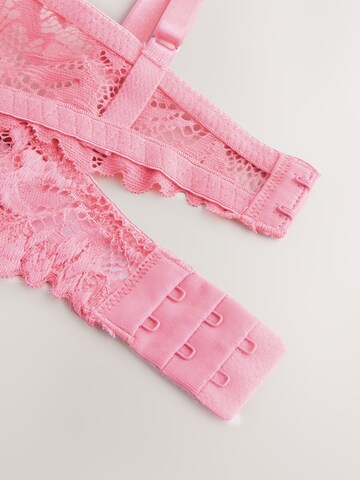 Next T-Shirt Rintaliivi värissä vaaleanpunainen