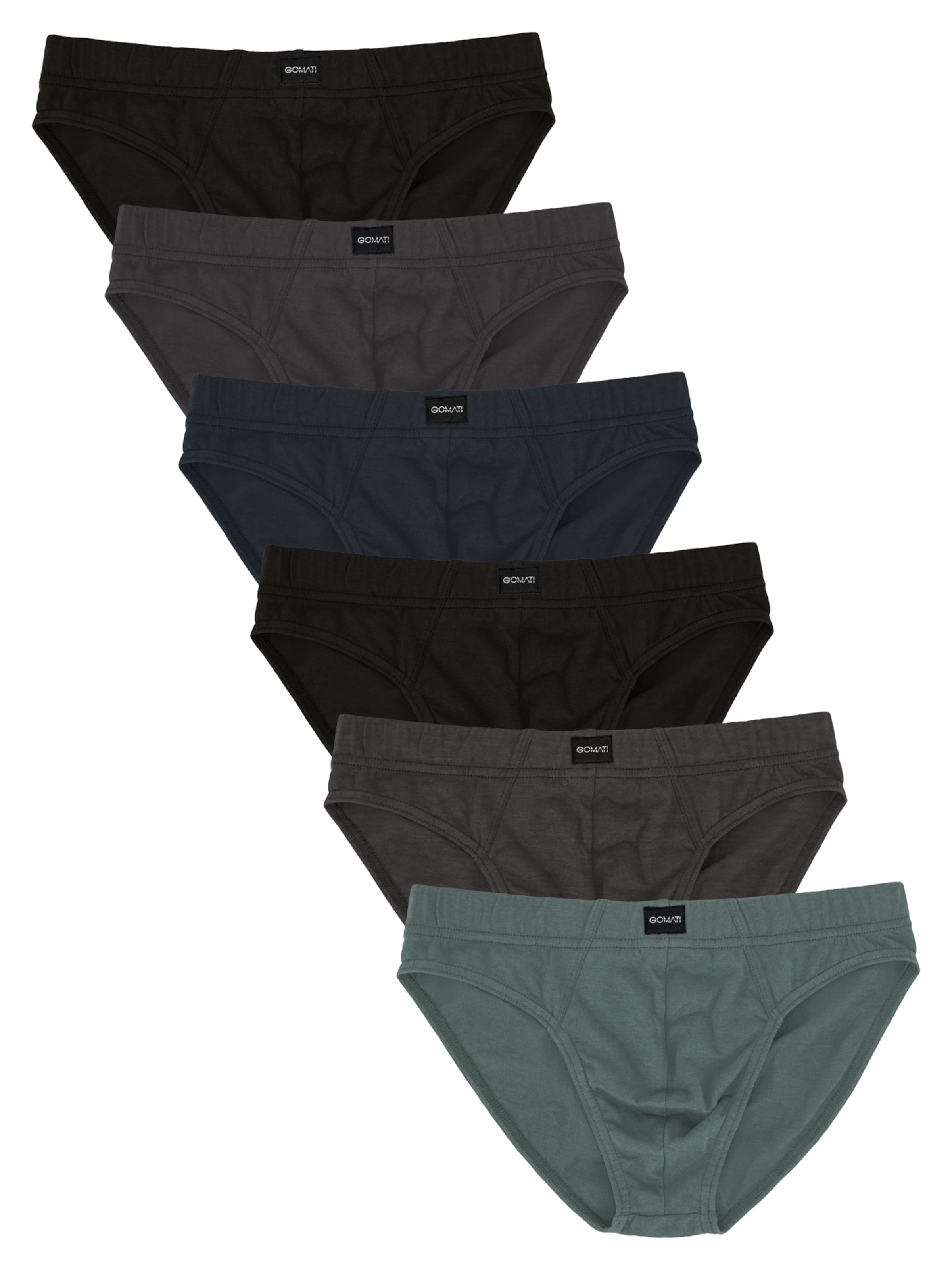 Gomati Panty 'Jersey Line' in Green: front