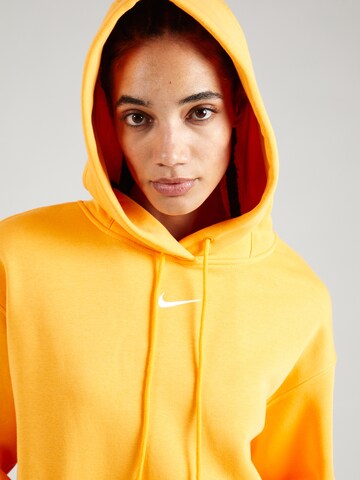 Nike Sportswear Sweatshirt 'Phoenix Fleece' in Gelb