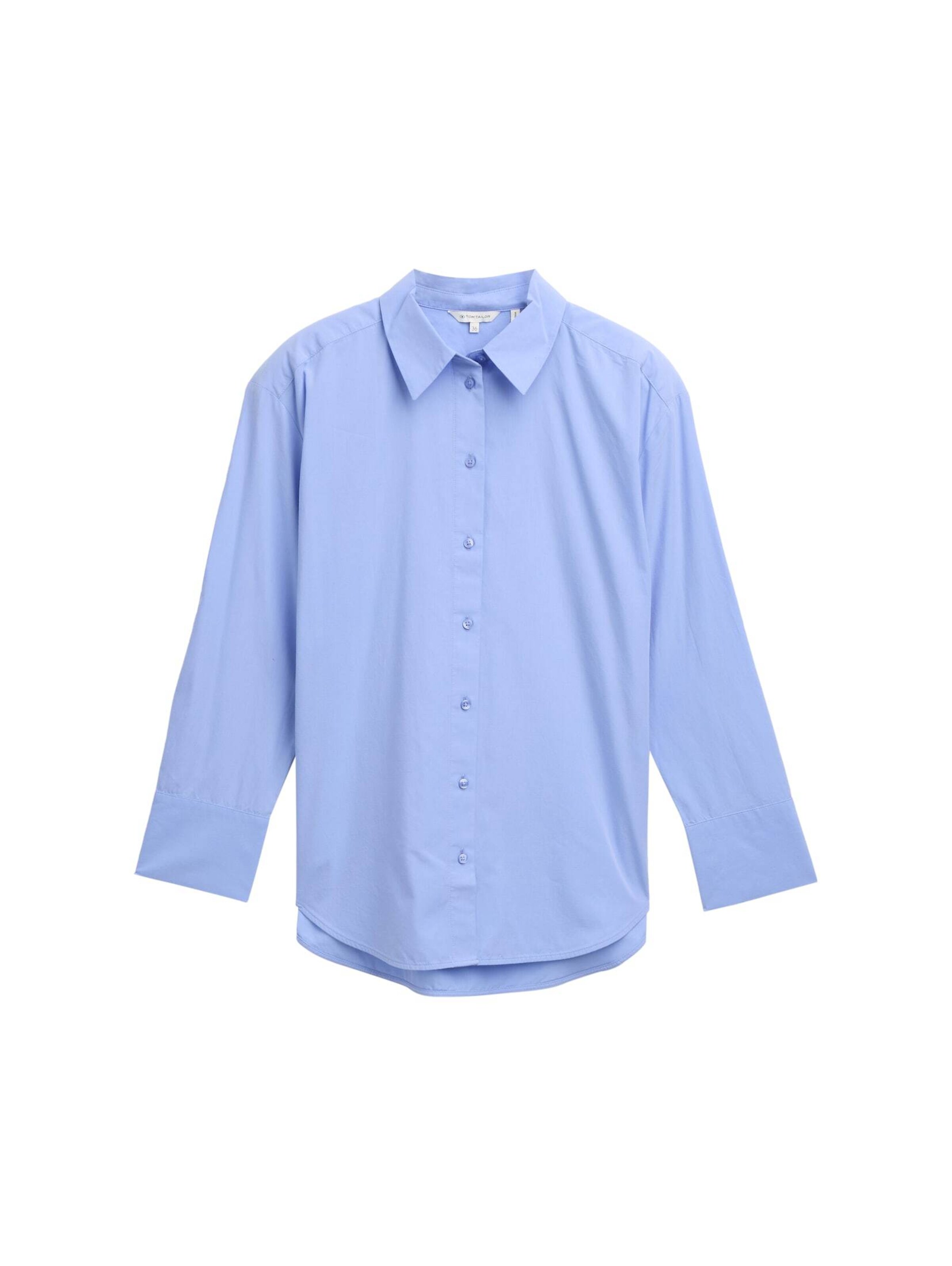 TOM TAILOR Blouse in Blue: front