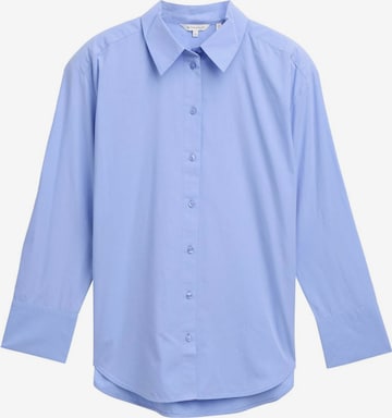 TOM TAILOR Blouse in Blue: front