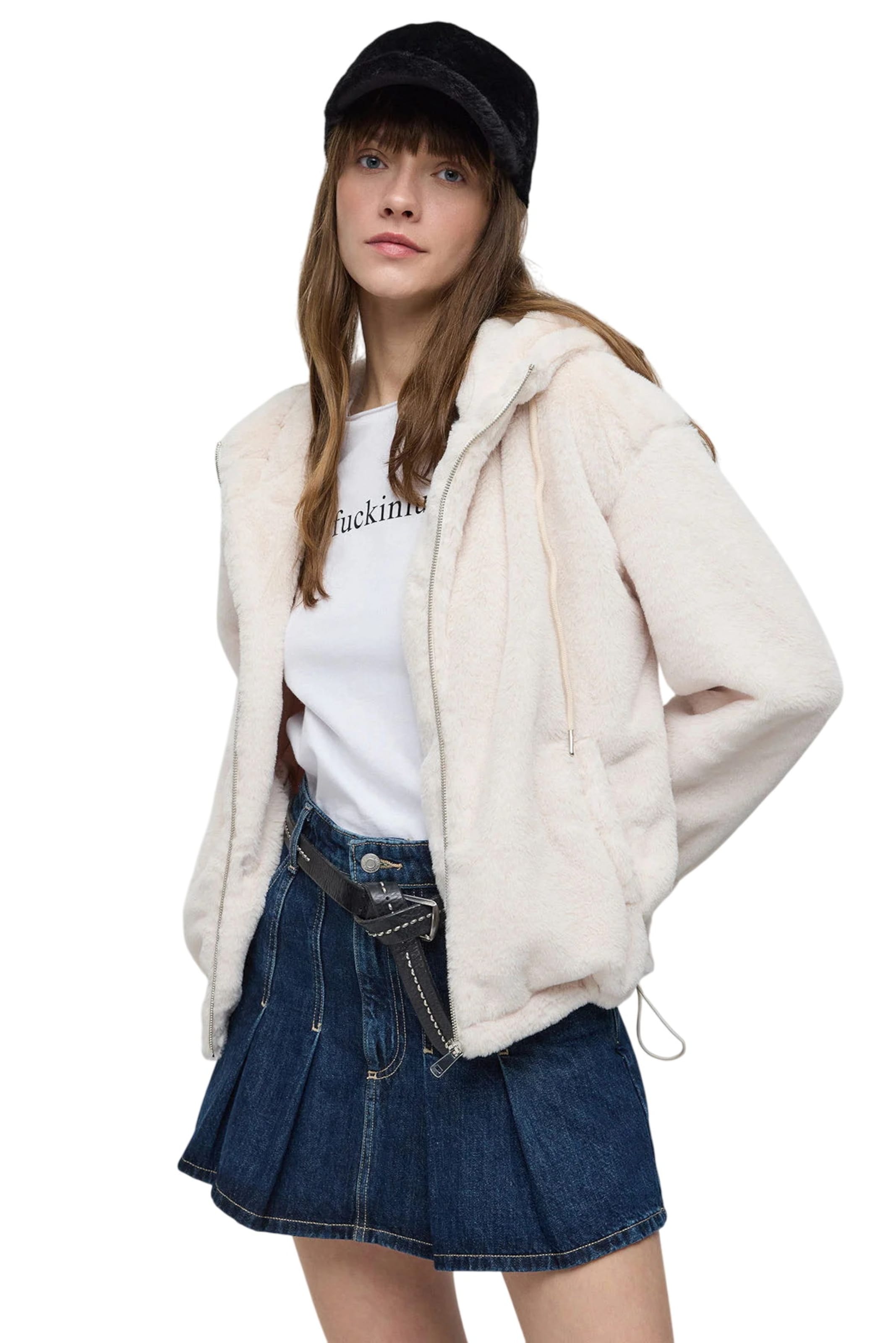 No Matter What Between-season jacket in Beige