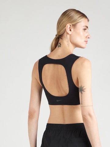 juoda NIKE Biustjė Sportinė liemenėlė 'ZENVY'