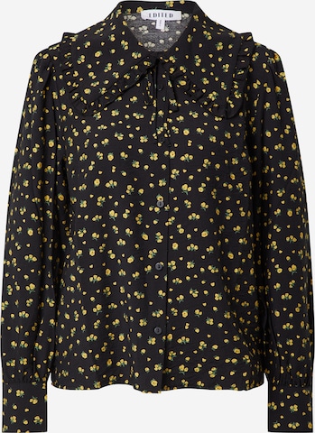 EDITED Блуза 'Rosalie' в черно: отпред