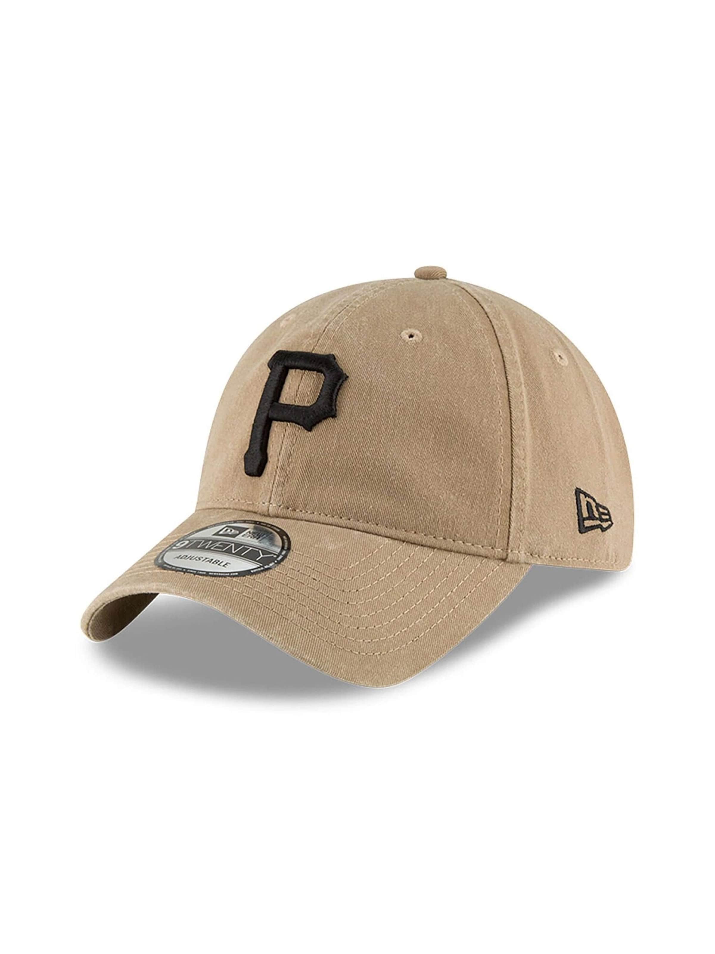 NEW ERA Athletic Cap '9TWENTY Pittsburgh Pirates MBL Core Classic' in Brown: front