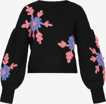 juoda MYMO Laisvas megztinis: priekis