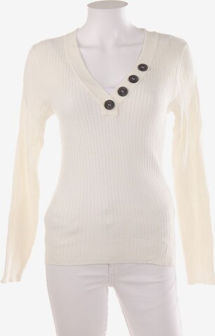 Chicorée Sweater & Cardigan in M in White: front