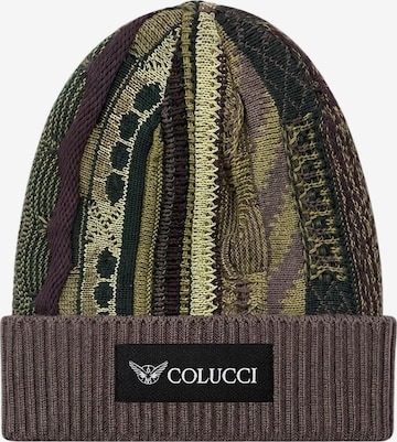 Bonnet '3D Knit' Colucci en vert : devant