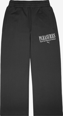 PUMA Loose fit Workout Pants in Grey: front