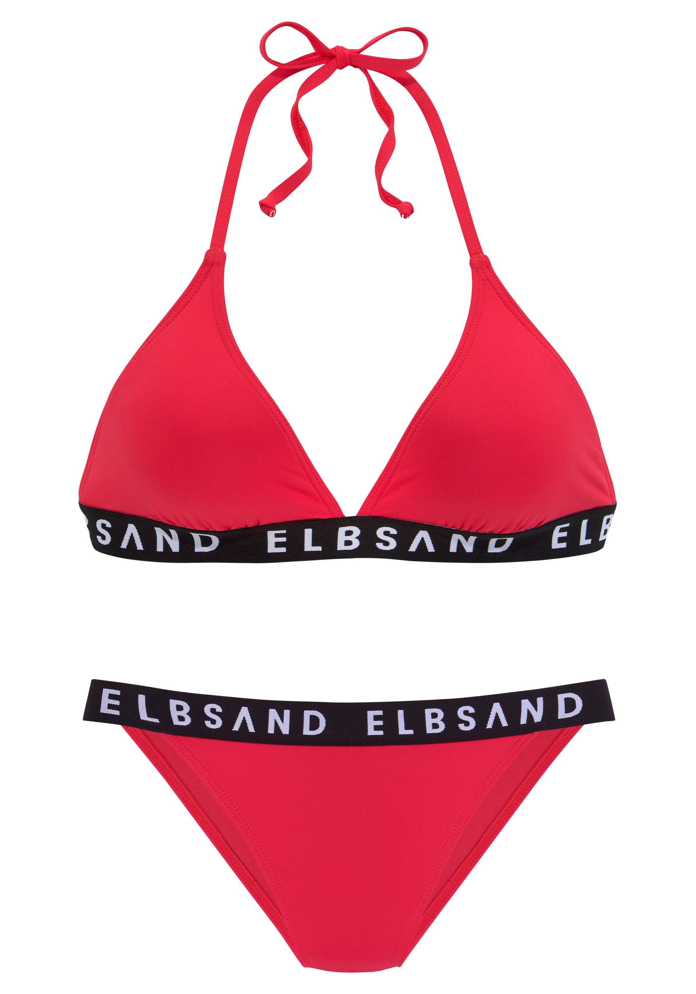Bikini Elbsand en rouge : devant