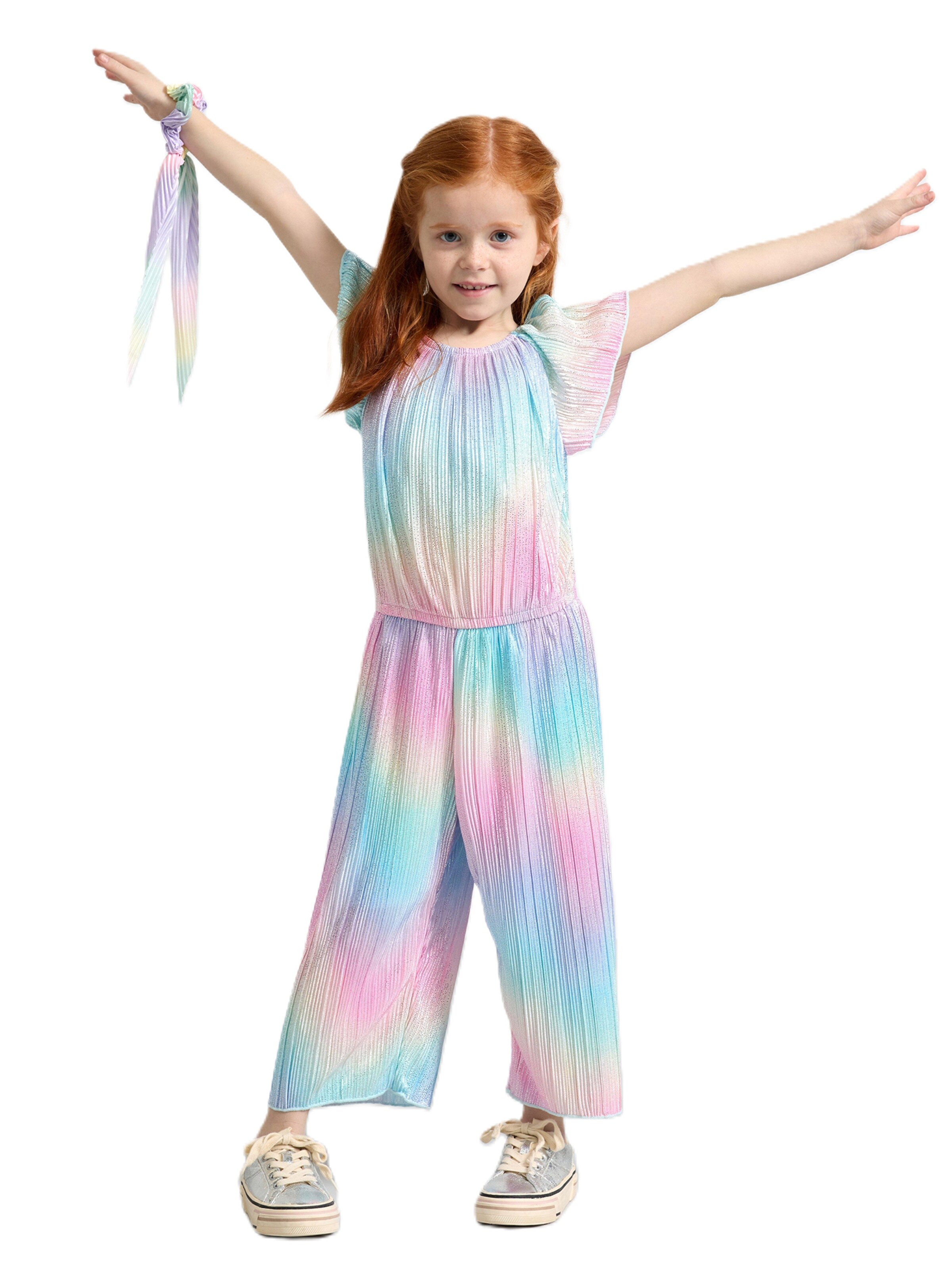 Lindex Комбинезон в Ярко-розовый: спереди