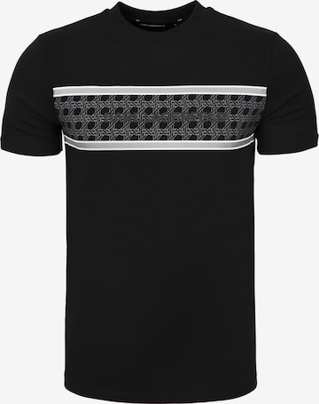 Karl Lagerfeld Shirt in Black: front