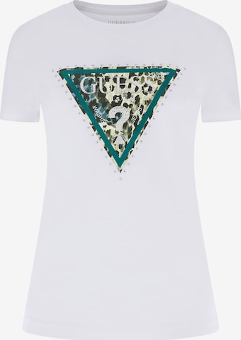 GUESS T-Shirt in Weiß: Vorderseite