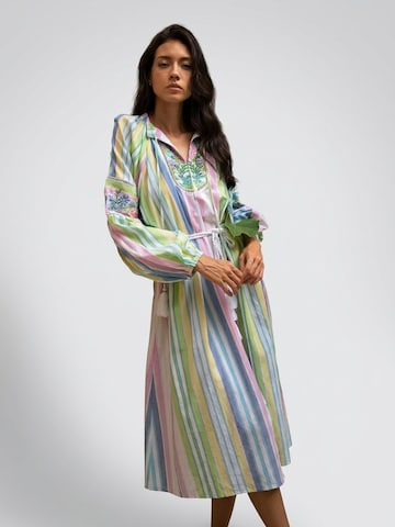 Robe 'Robe Longue Veronica' Miss June en mélange de couleurs