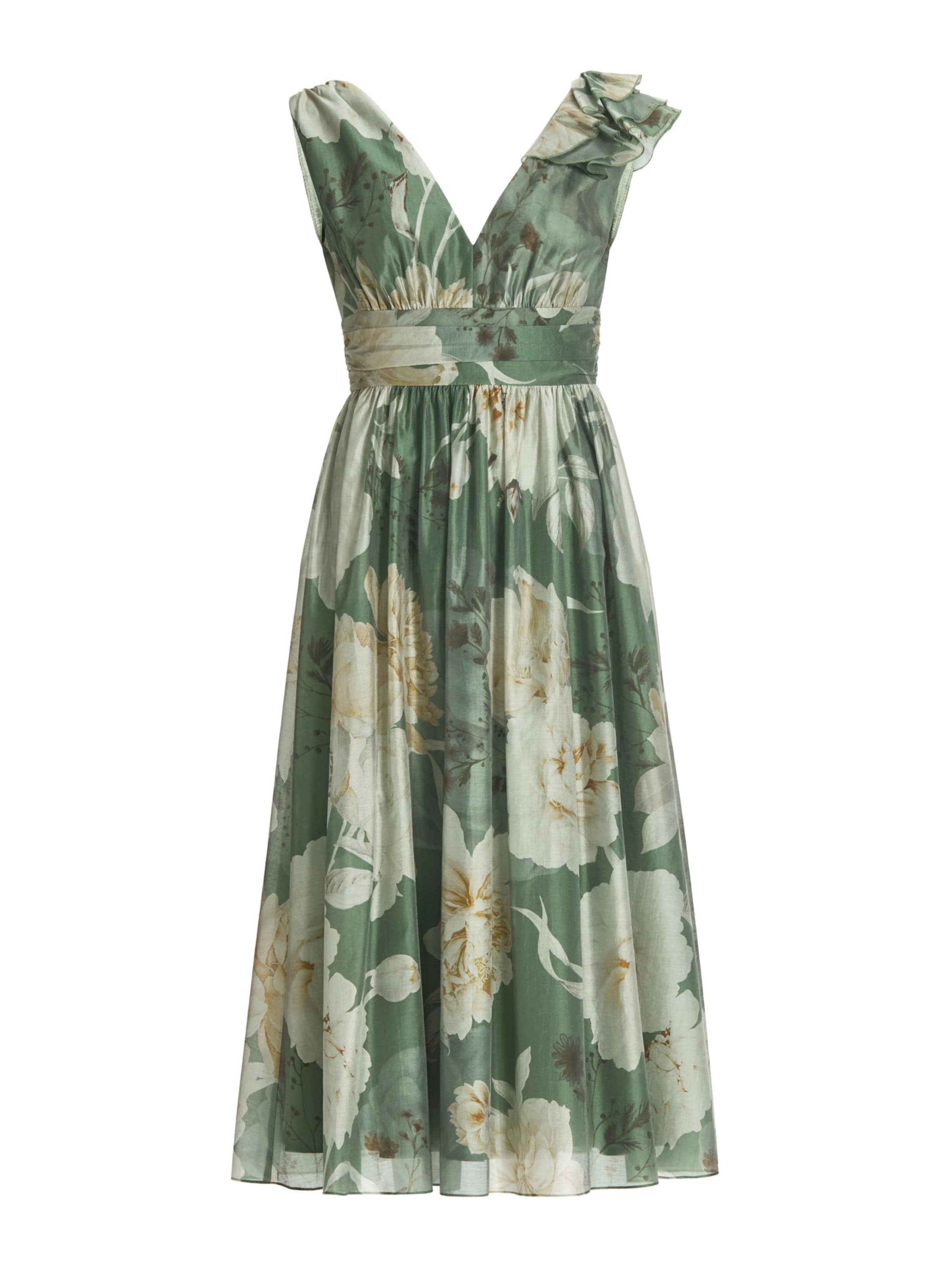 Rochie de la SWING pe verde: față