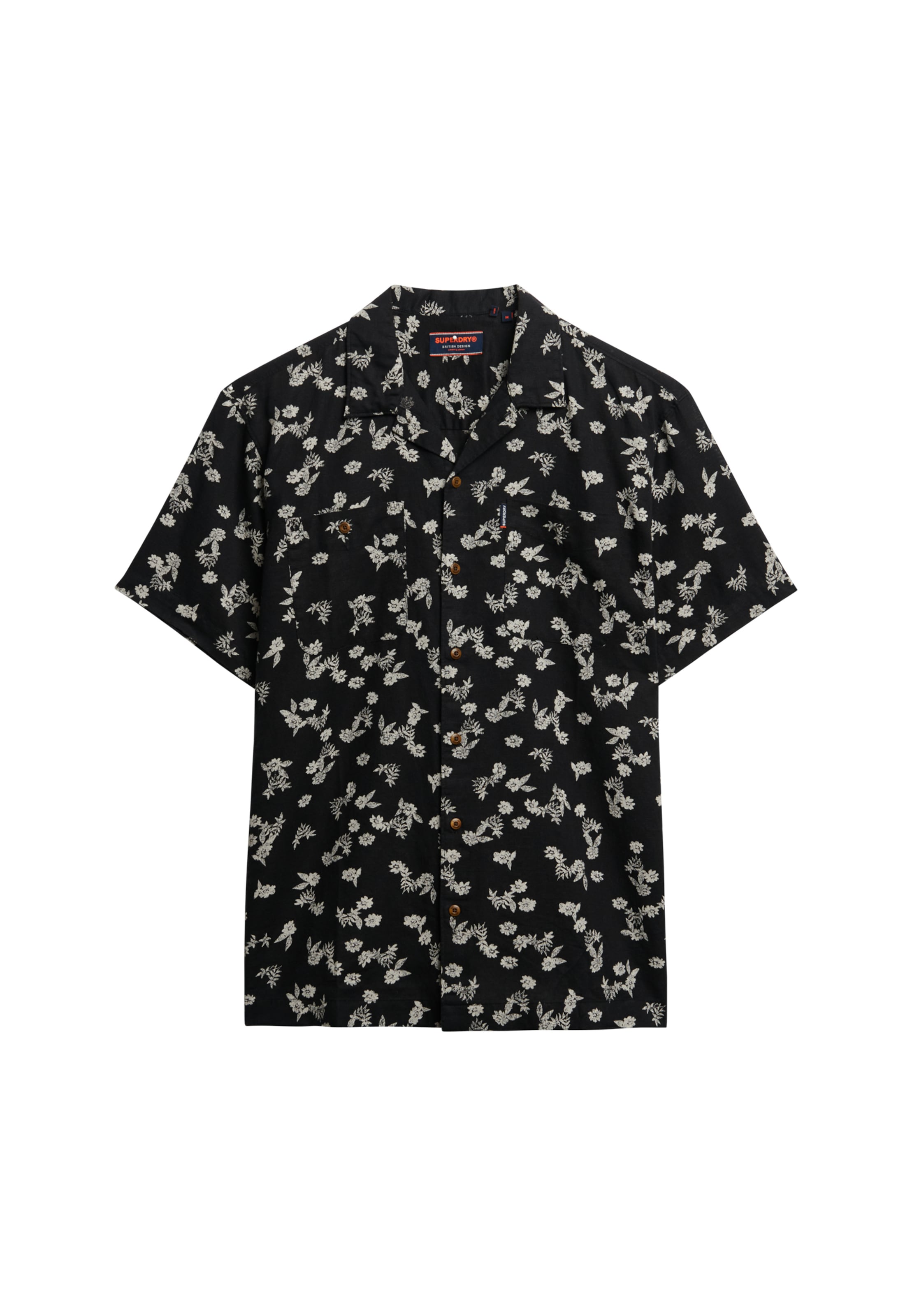Superdry Hemd in Schwarz: Vorderseite